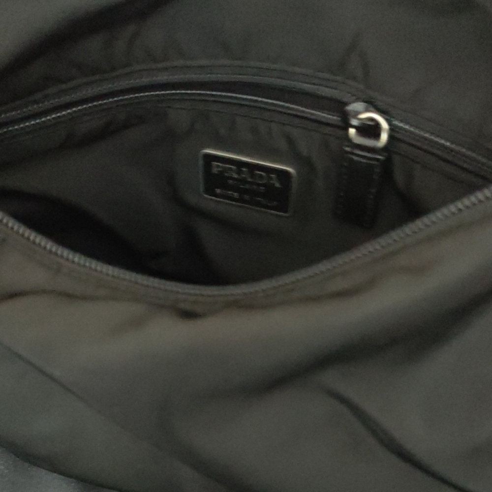 Prada Black Nylon Messenger Bag - Authentic - Picture 5 of 7